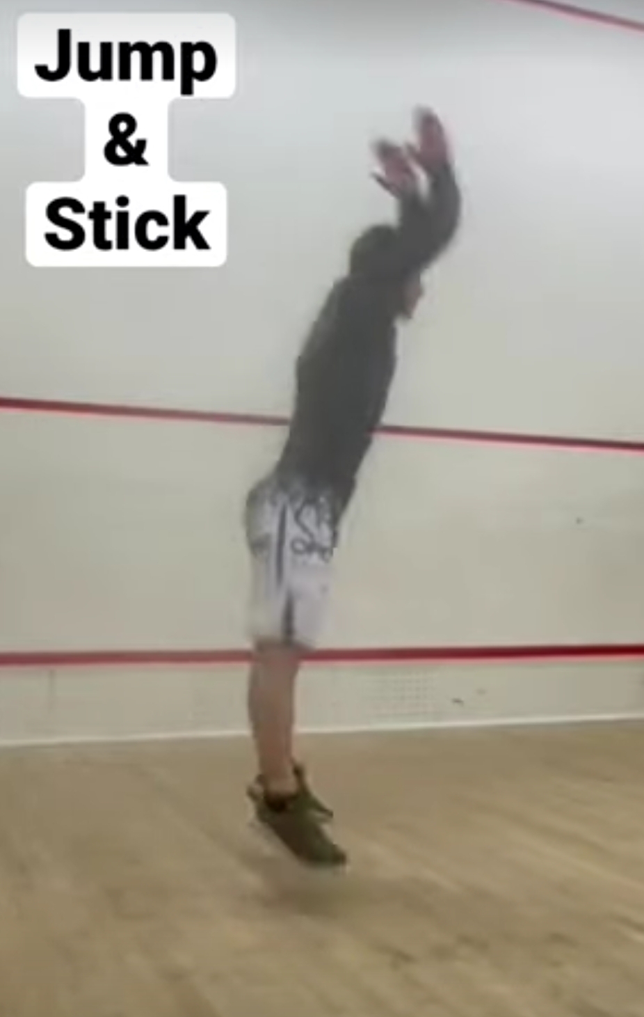 Jump and Stick Exercise